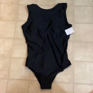 Lululemon Waterside High-Neck One Piece, Black, Size 14